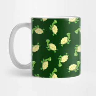 Turtle Cartoon Pattern Mug